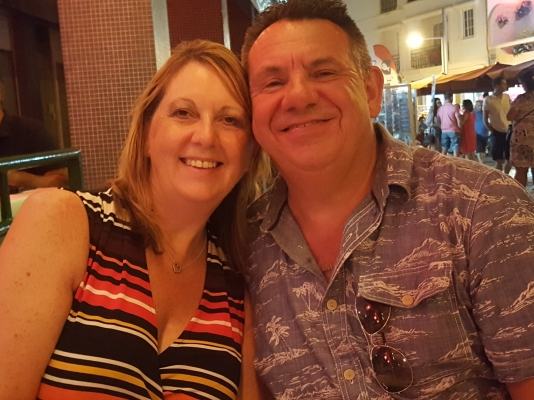 Jo and her husband Brian who got support for home care from Sue Ryder