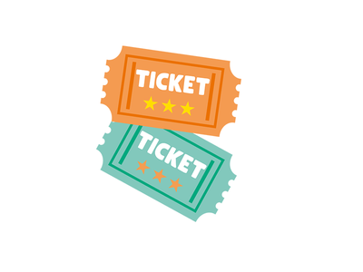 Illustration of two tickets