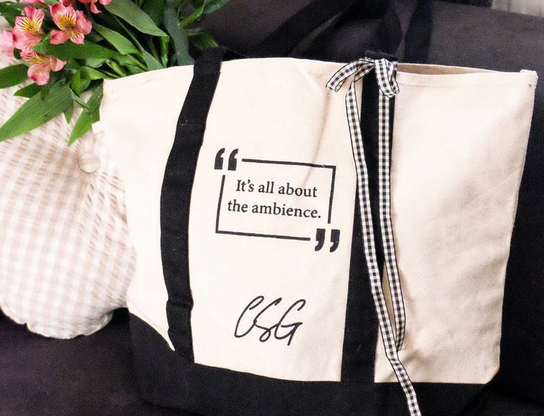 Image of the Charity Shop Girl x Sue Ryder tote bag